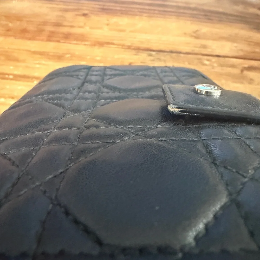 Christian Dior Cannage Lambskin Wallet - Picture 2 of 7